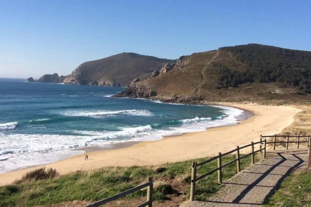 Casa De La Nina,Chalet Familiar Con Gran Terraza Finisterre Exteriör bild