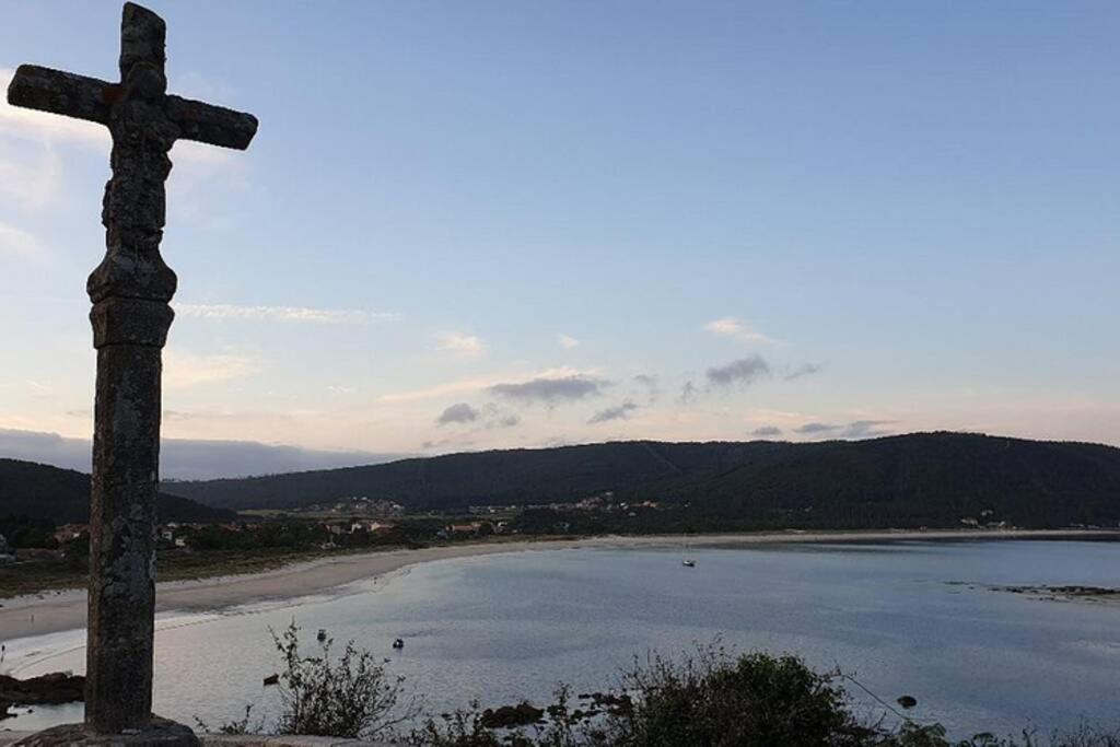 Casa De La Nina,Chalet Familiar Con Gran Terraza Finisterre Exteriör bild