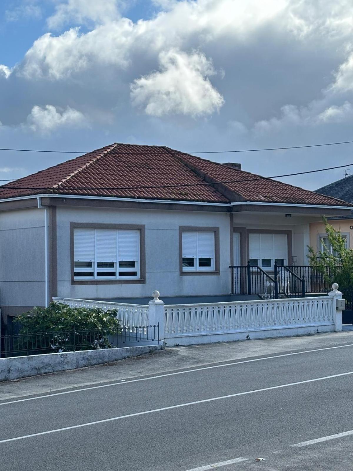 Casa De La Nina,Chalet Familiar Con Gran Terraza Finisterre Exteriör bild
