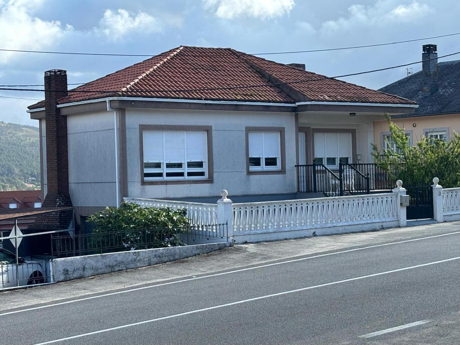 Casa De La Nina,Chalet Familiar Con Gran Terraza Finisterre Exteriör bild