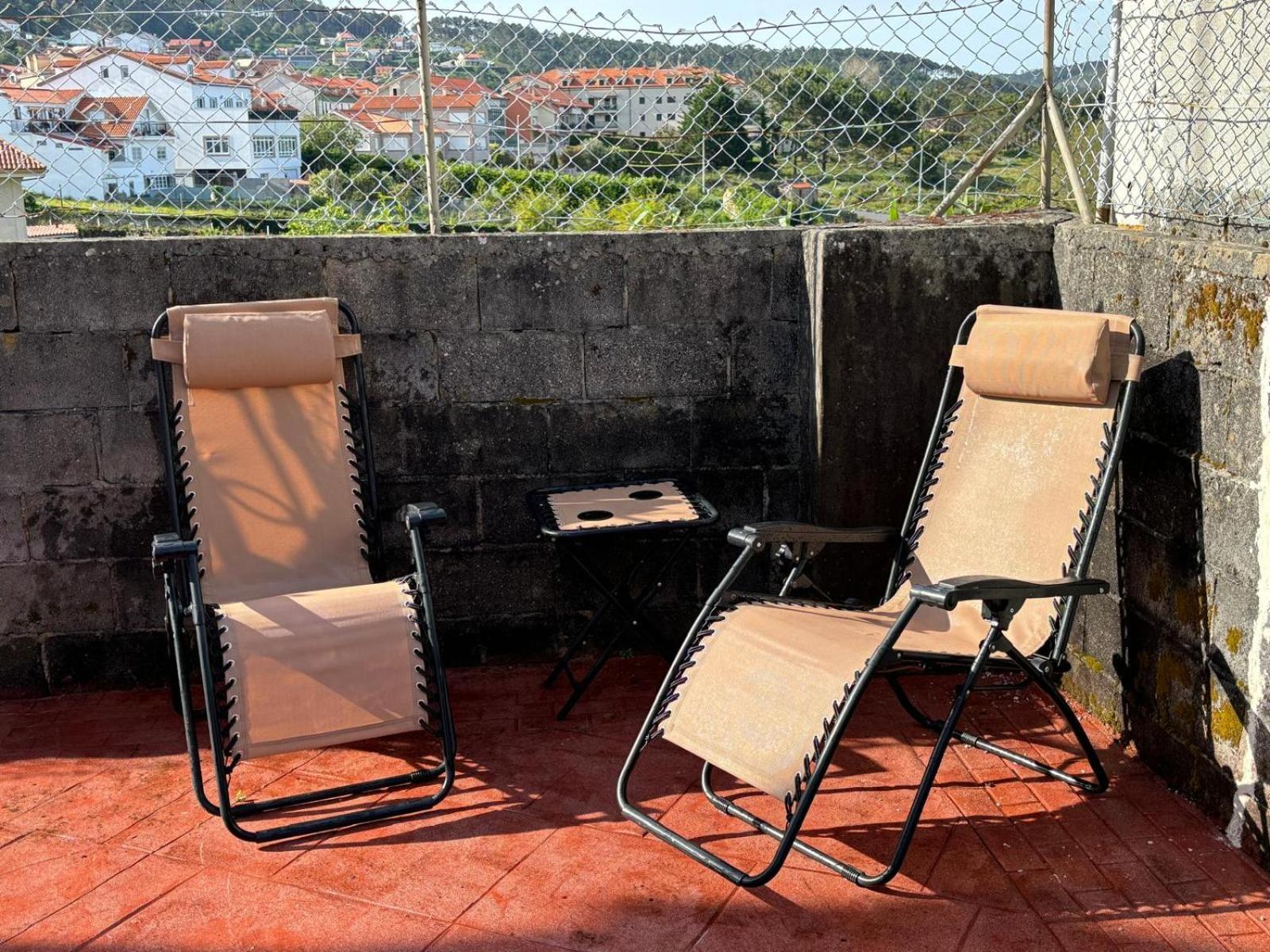 Casa De La Nina,Chalet Familiar Con Gran Terraza Finisterre Exteriör bild
